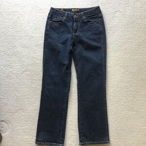 AURA By WRANGLER WOMENS SIZE 4 PETITE SHORT JEANS